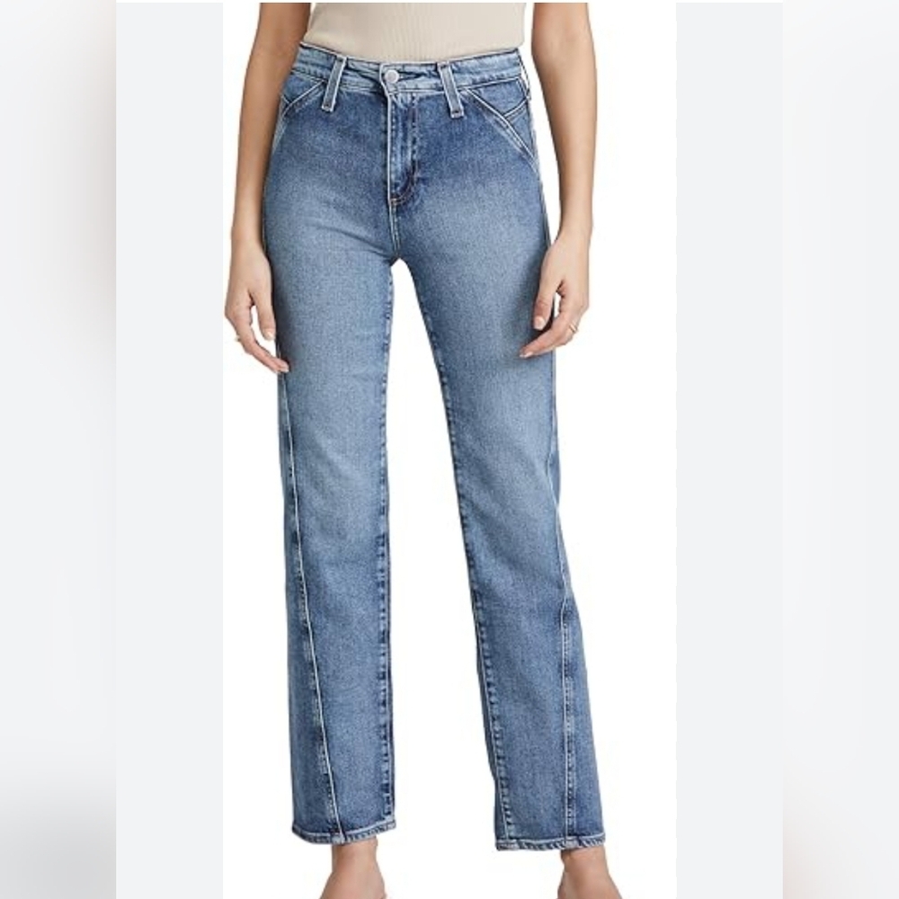 Adriano Goldschmied Angled Alexxis High Rise Vintage Straight Jeans Size 29R